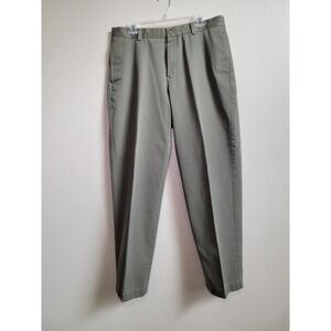 LL Bean Natural‎ Fit Men's Khaki Pants Cotton Neutral Casual Straight Leg 35x30